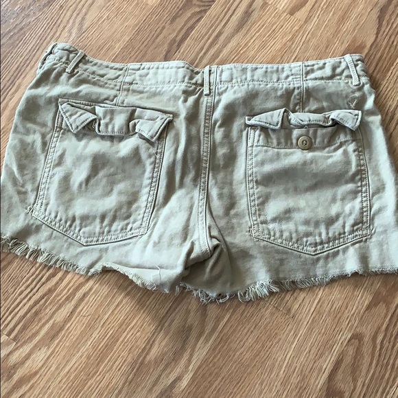 Khaki colored American Eagle Outfitters Shorts - Picture 2 of 4
